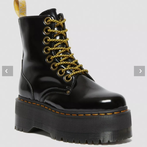 Dr. Martens- Vegan Jadon Max Platform Boots- Size 7 - Picture 3 of 9